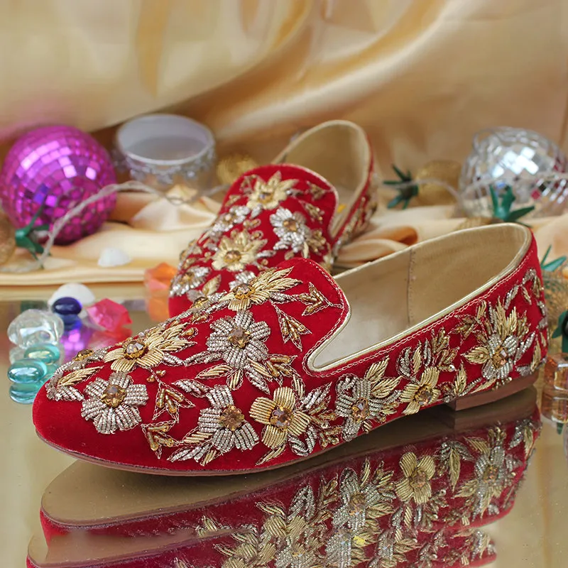 Red Fancy Pumps