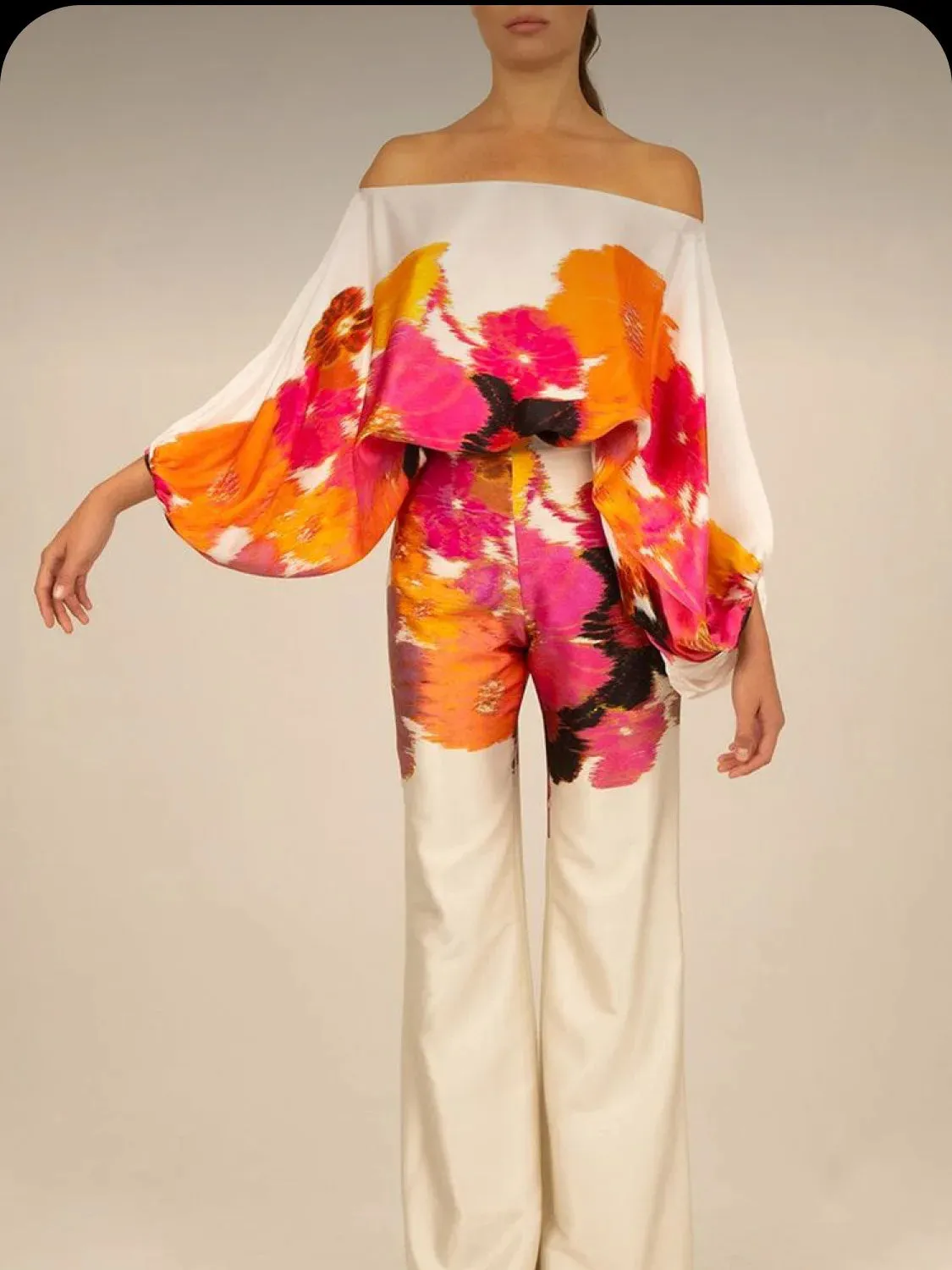 Satin Pants Set