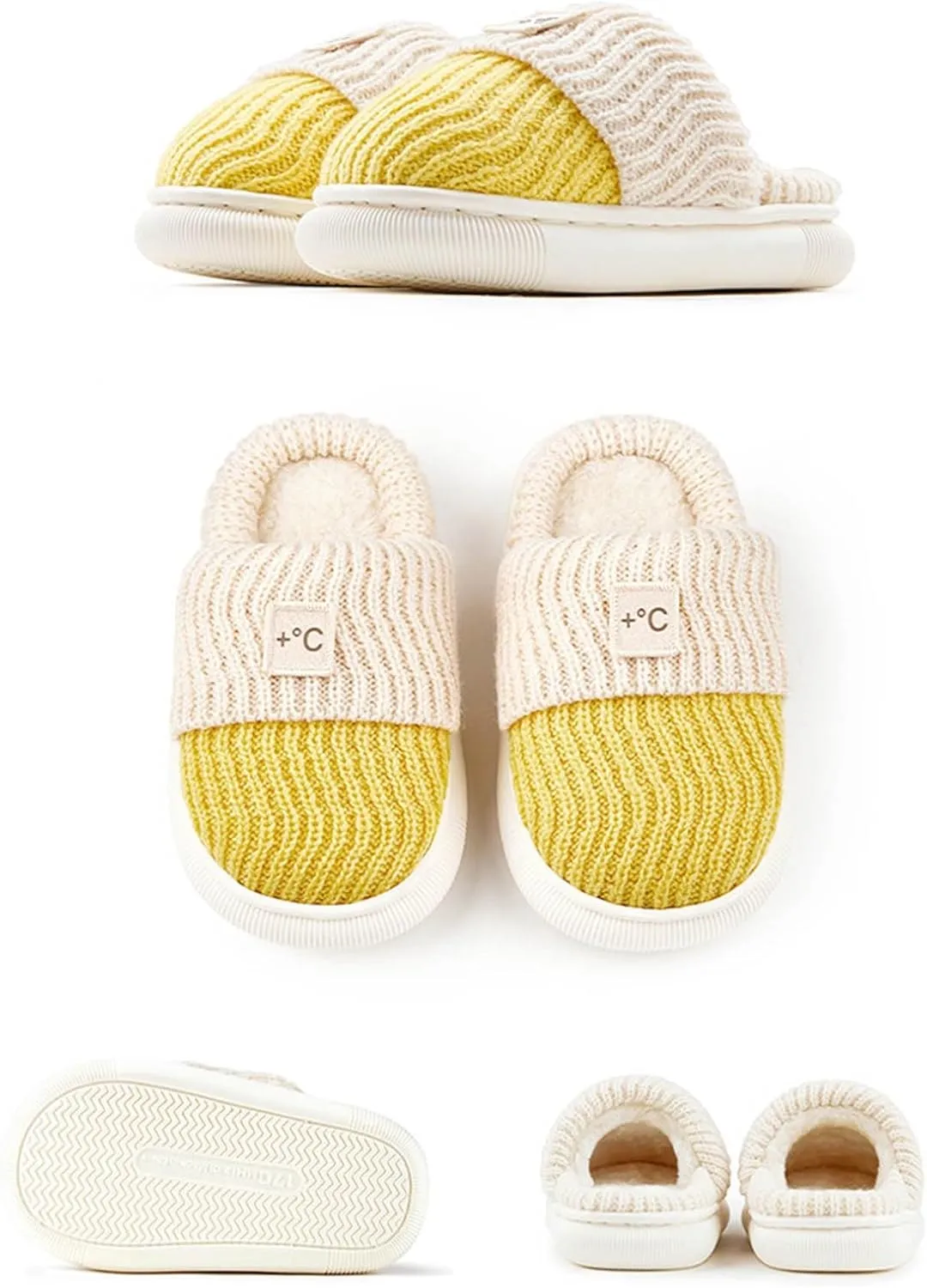 Simple Slipper Girls Boys House Slippers Non Slip Bedroom Slippers Winter Warm Indoor Kids Novelty Slippers