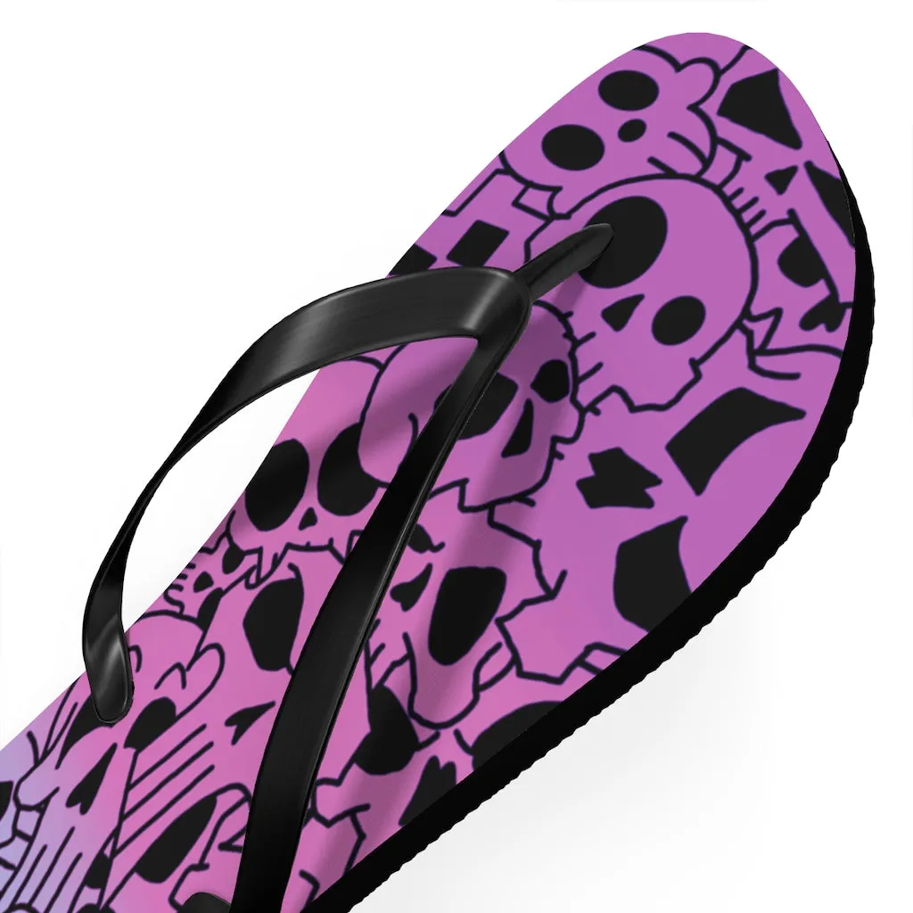 Skully Dusk Flip Flops