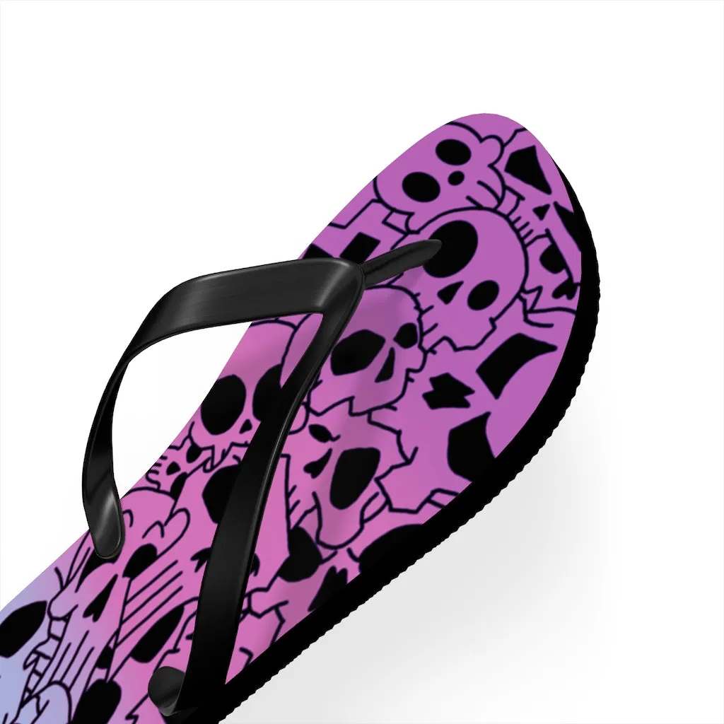Skully Dusk Flip Flops