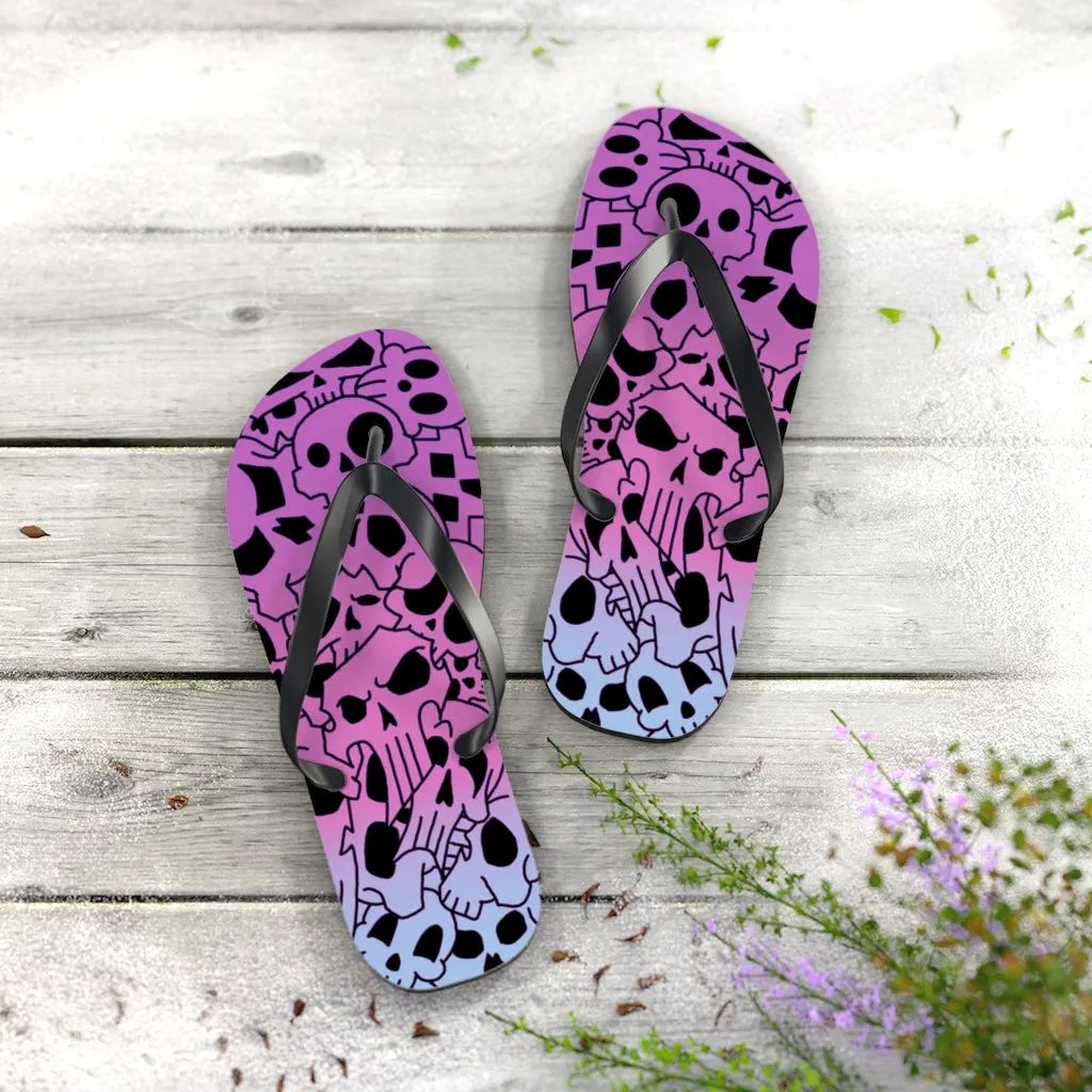 Skully Dusk Flip Flops