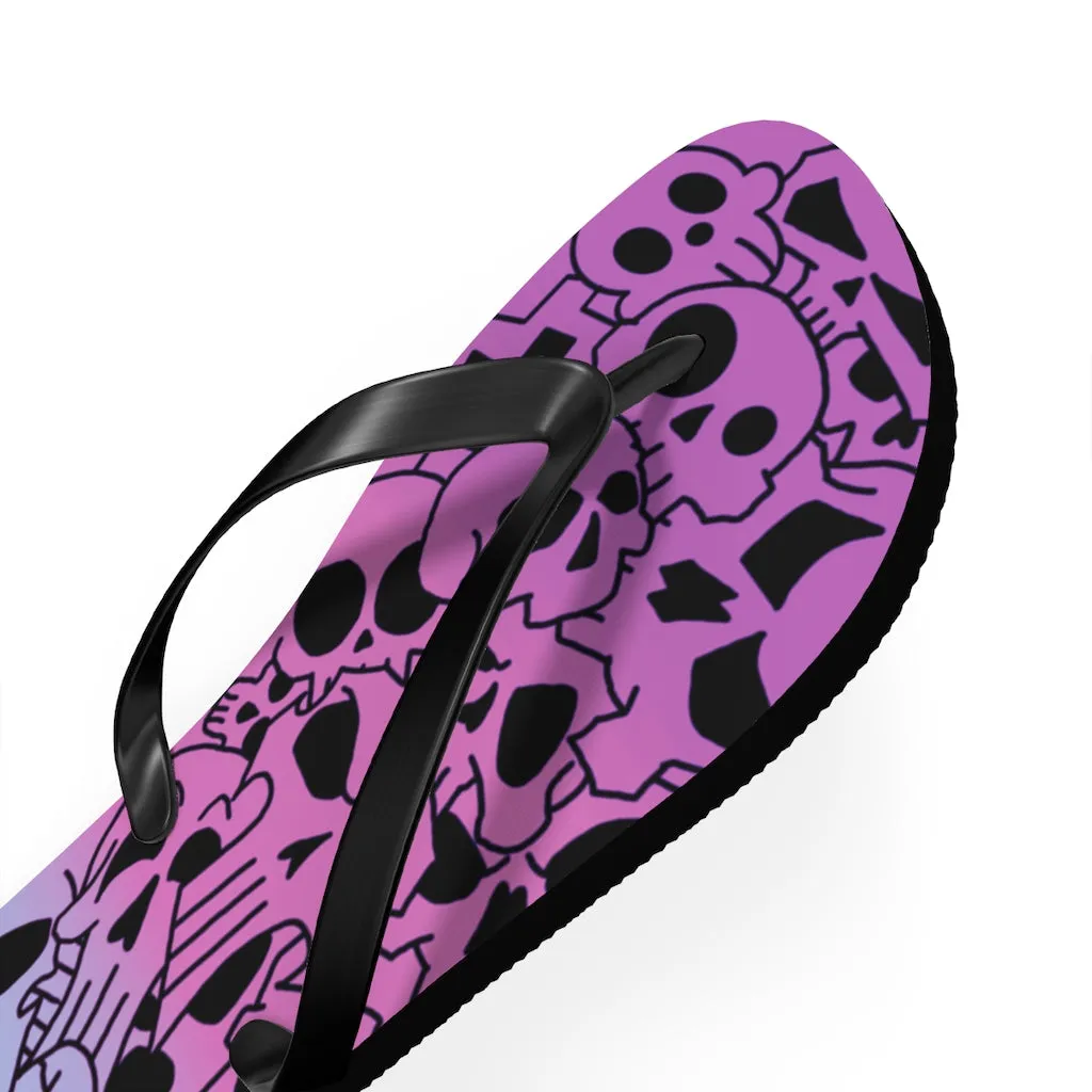 Skully Dusk Flip Flops