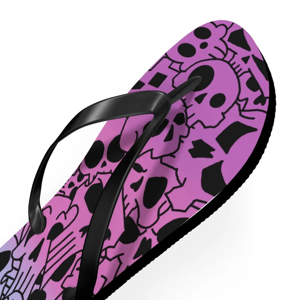 Skully Dusk Flip Flops