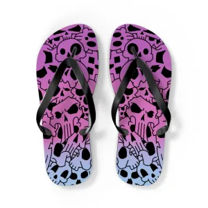 Skully Dusk Flip Flops