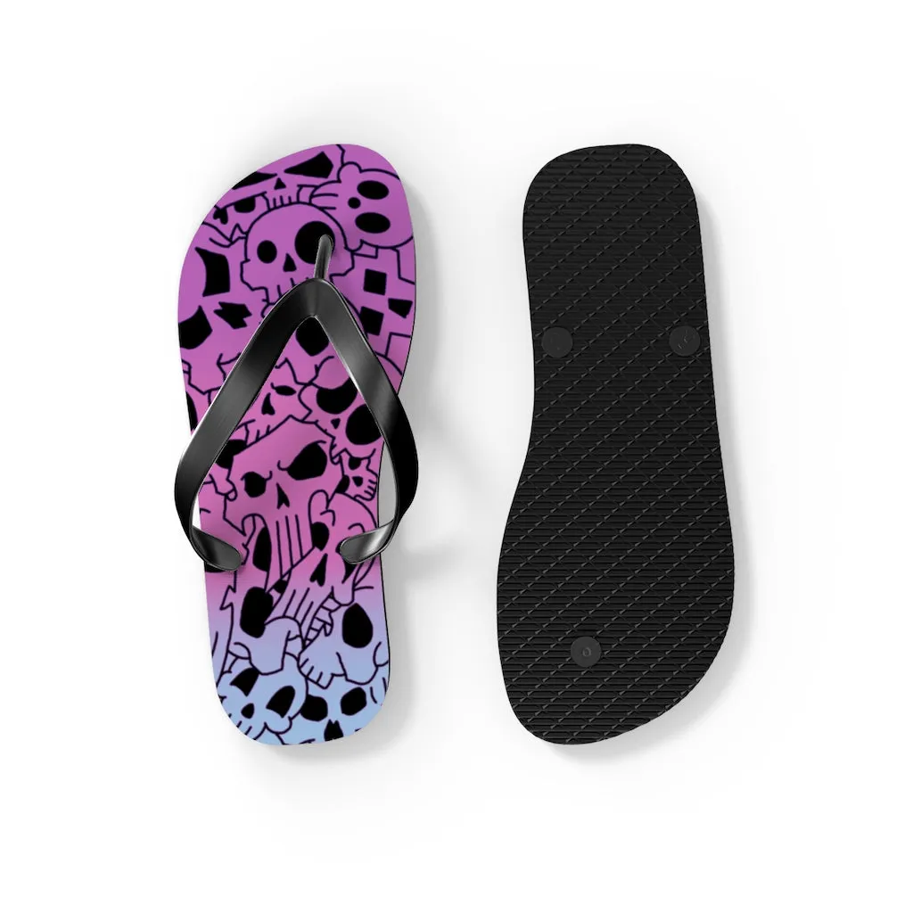 Skully Dusk Flip Flops