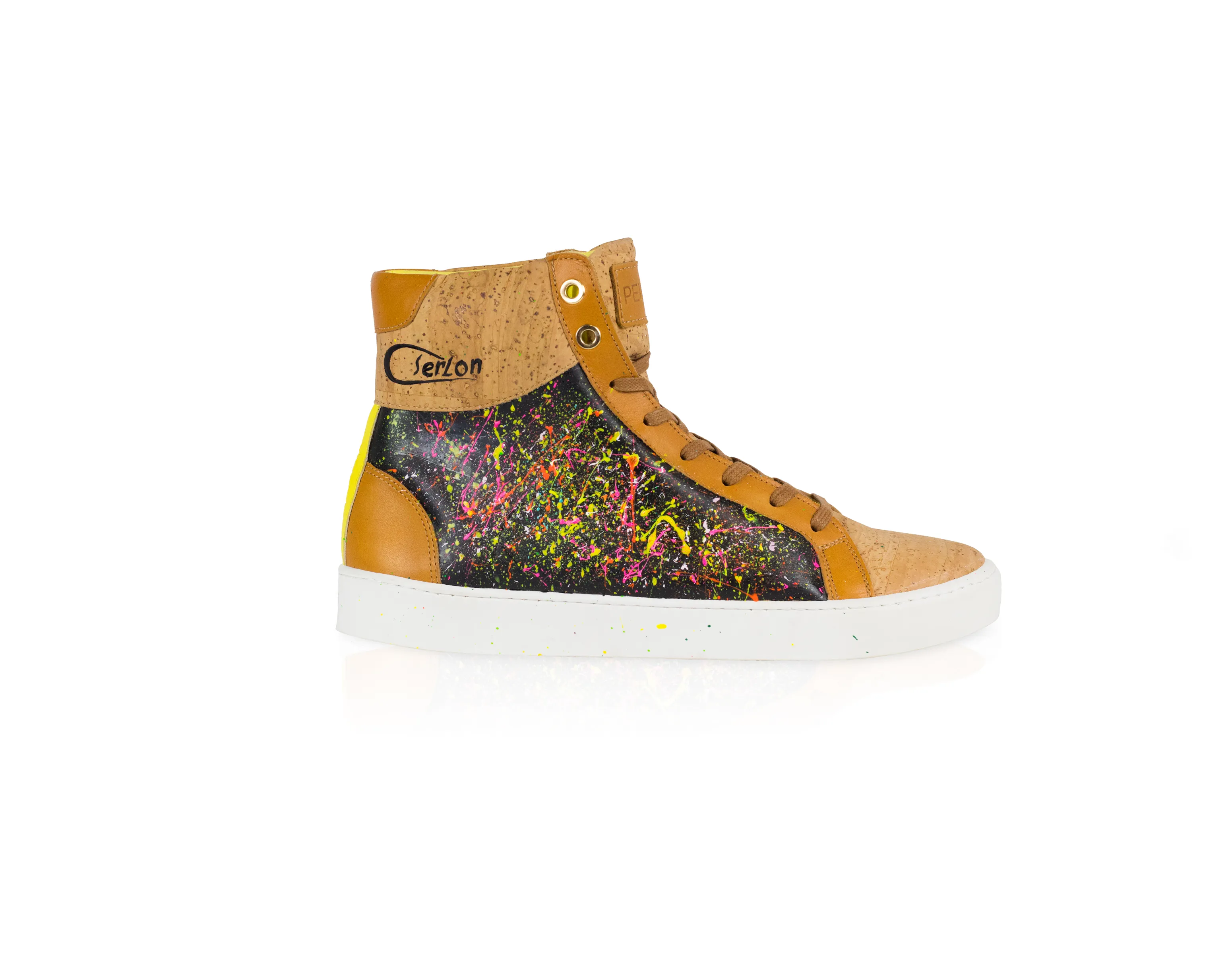 Sneaker Hitop Lace | Woman - LifeArt - Artist: Serafim Serlon