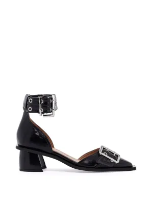 Strap Buckle Slingback Pumps