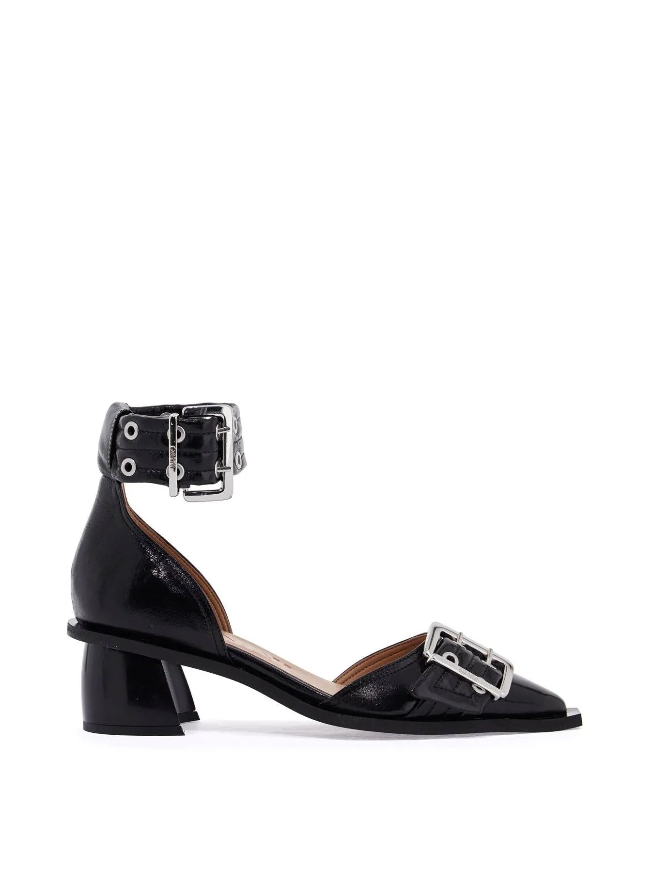 Strap Buckle Slingback Pumps
