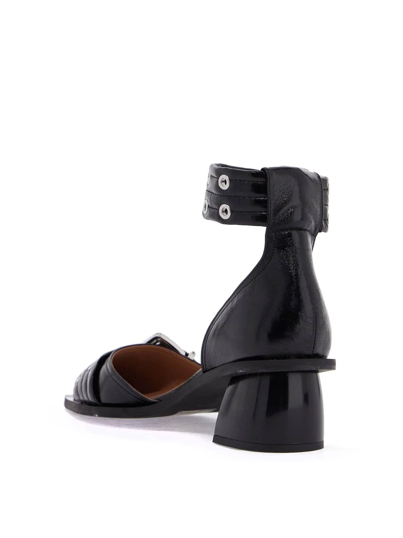 Strap Buckle Slingback Pumps