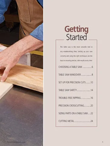 Table Saw Workshop