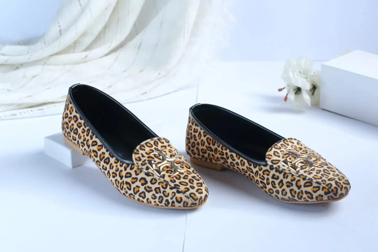 TB ELEANOR PUMPS - LEOPARD