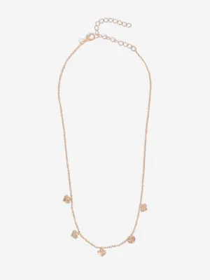 Westside Accessories Gold Heart Charm Necklace