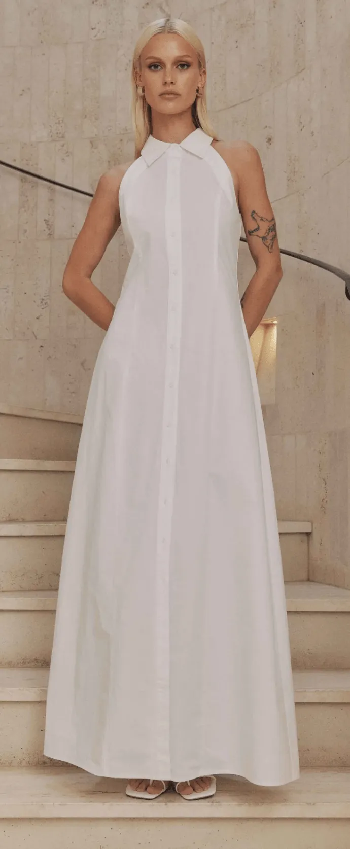 White Chelsea Dress