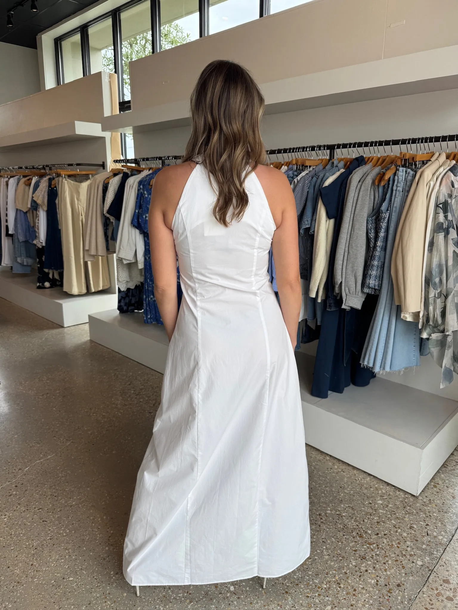 White Chelsea Dress
