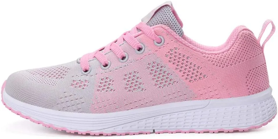 Womens Fashion Walking Running Shoes Breathable Mesh Mens Running Shoes Walking Women's Casual Shoes Brown Sneakers Waterproof Tennis Shoe Trainers Shoe