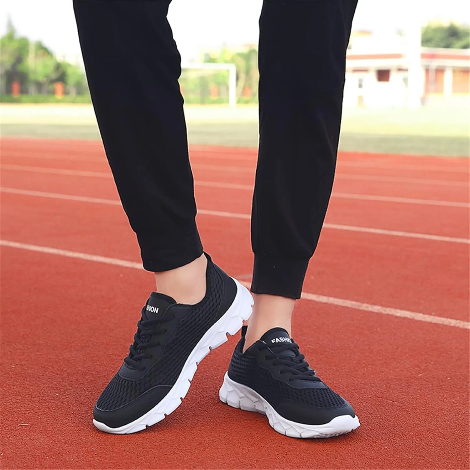 Women's Lace Up Road Running Shoes Wide Athletic Tennis Mens Dress Shoes Wide Women's Shoes Casual Chunky Sneakers White Tennis Shoe Cross Trainer Shoe