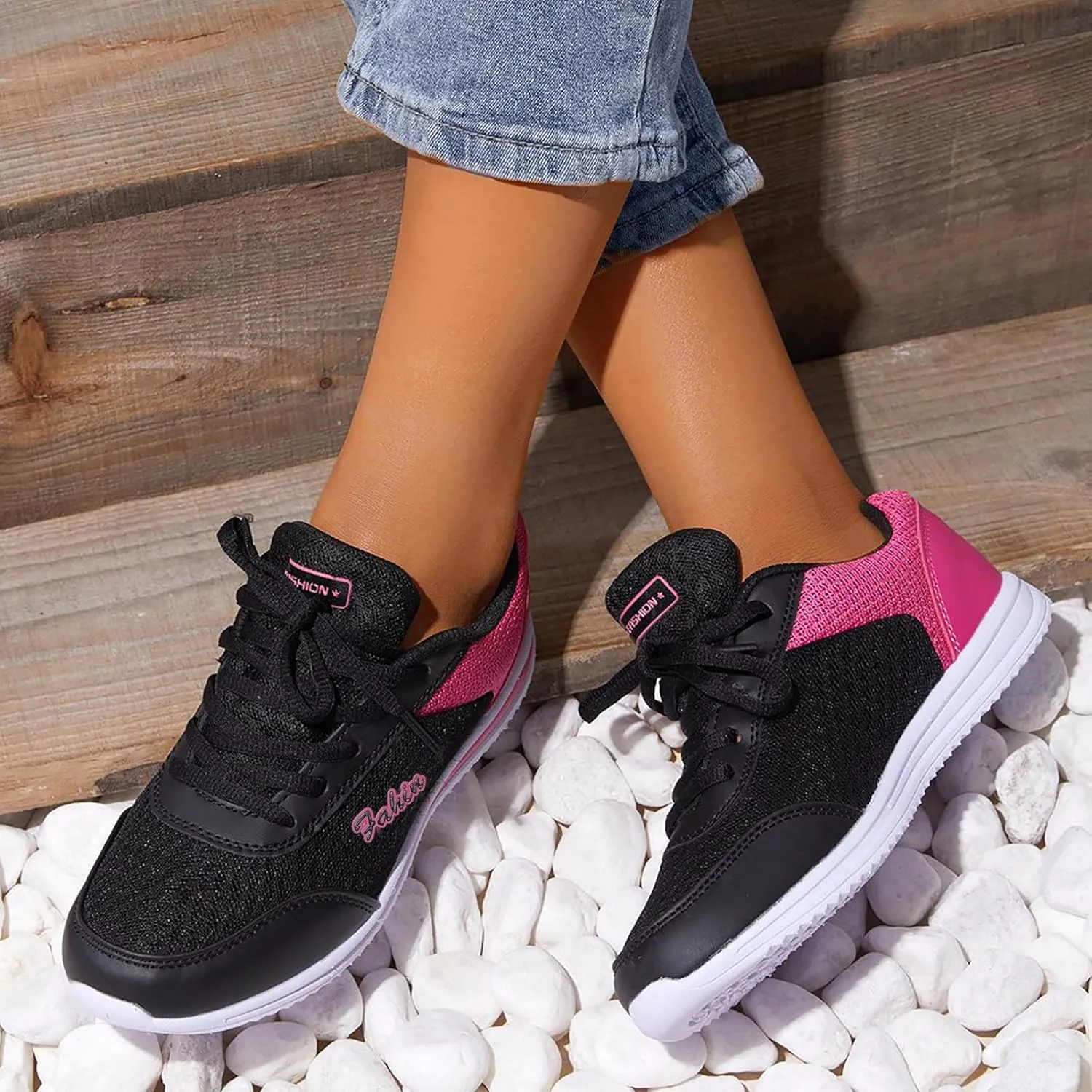 Women's Running Walking Tennis Shoes Comfortable Lace Up Running Shoes for Men Workout Men's Shoes Casual Casual Sneakers Slip On Tennis Shoe Trainers Shoe