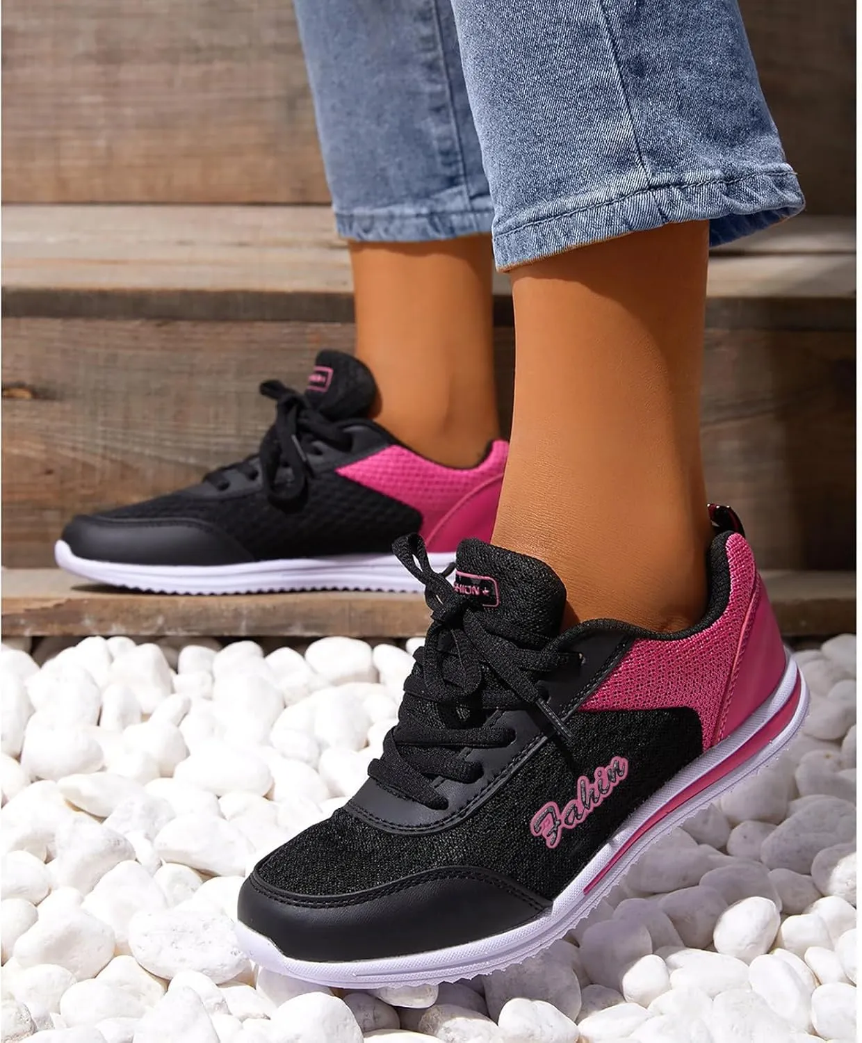 Women's Running Walking Tennis Shoes Comfortable Lace Up Running Shoes for Men Workout Men's Shoes Casual Casual Sneakers Slip On Tennis Shoe Trainers Shoe