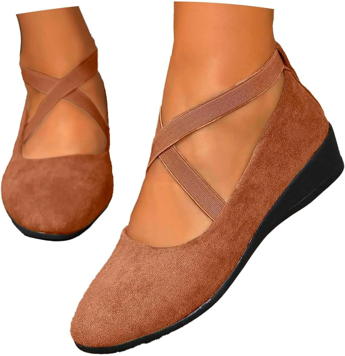 Women's Sandals Comfort Light Shoe Flat Flats Toe Shallow Slip on Comfortable Walking Shoes Fashion Dress Shoes 2025
